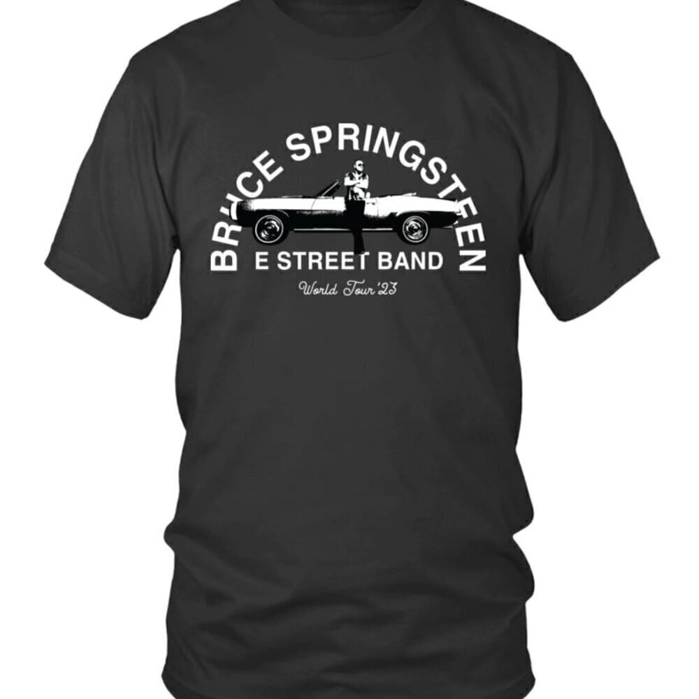 Bruce Springsteen T-Shirt E Street Band 2023 World Tour Concert Graphic .